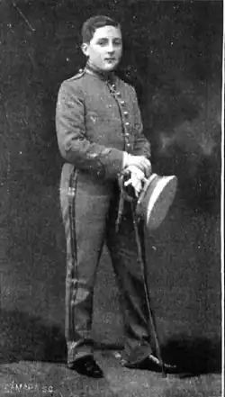 Альфонсо Мария в 1912 году