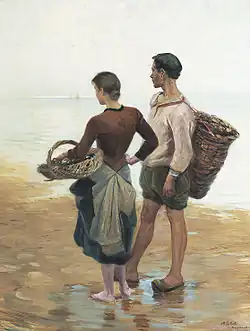 Утро. Трувиль. 1888