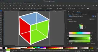 Скриншот программы Inkscape