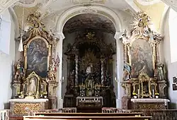 Алтарь доминиканской церкви Св. Петра и Павла. Альтенхоэнау, Бавария