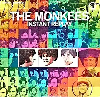 Обложка альбома The Monkees «Instant Replay» (1969)