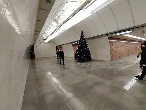 Проход на платформу станции «Динамо»