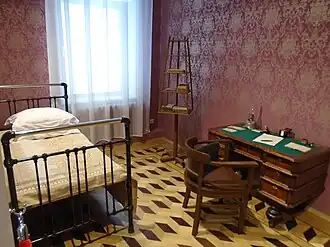 Комната писателя в мемориальной квартире в Казани.