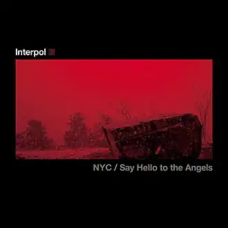 Обложка сингла Interpol «Say Hello to the Angels/NYC» (2003)