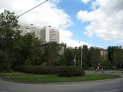 Транспортное кольцо на улице