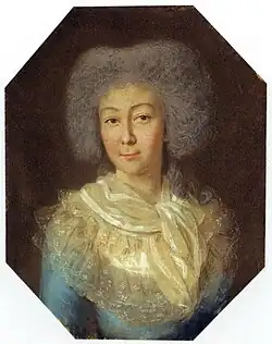 Портрет А. Ф. Опочининой (?), 1785 г.