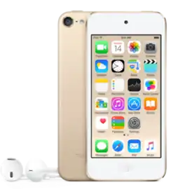 Лицевая сторона iPod touch 6 поколения