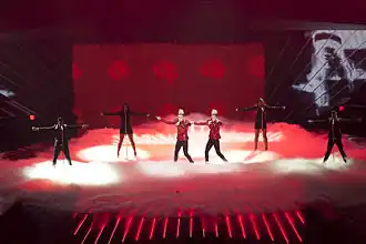 Выступление конкурсантов от Ирландии