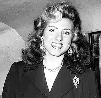 Ирма Капече Минутоло в 1954 году.