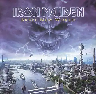 Обложка альбома Iron Maiden «Brave New World» (2000)