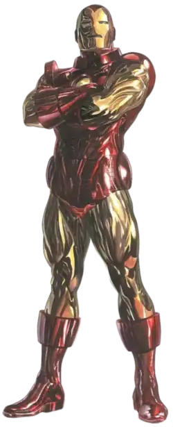 Железный человек на варианте обложки комикса Iron Man (Vol. 6) #1 (сентябрь, 2020)Художник — Алекс Росс