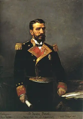 Исаак Пераль, Мануэль Юссель де Гимбарда. 1890 г.