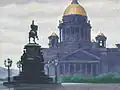"Площадь Исаакиевского собора", 1978