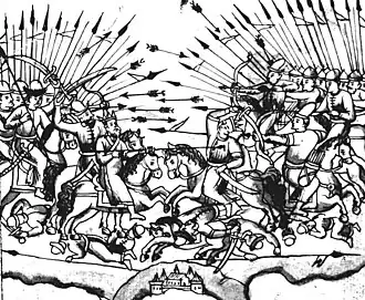 Битва царя Кучума с войском Едигера и Бекбулата