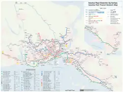 Istanbul Rapid Transit Map