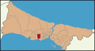 Кючюкчекмедже на карте