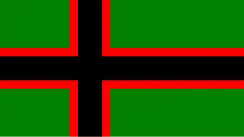 Флаг Ухтинской Республики. 1920