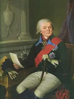 Портрет кисти Л. Гуттенбруна (1800)