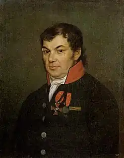 Портрет чиновника с орденом Владимира четвертой степени. 1821Холст, масло. 67 × 53,5 смРусский музей, Санкт-Петербург