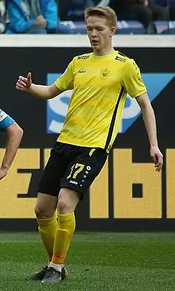 В составе «Анжи» в 2019 г.