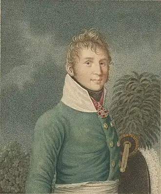 гравюра работы Л. Шлеммера по оригиналуИ. Л. Кройля, 1808 г.