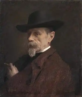 И. Н. Крамской. Портрет А. И. Деньера. 1883Холст, масло. 65 × 55 смРусский музей, Санкт-Петербург