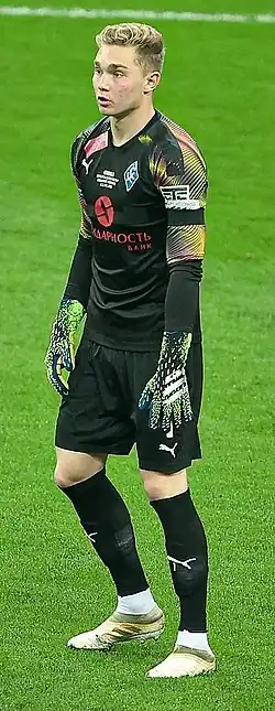 Ломаев в составе «Крыльев Советов» в 2021 г.