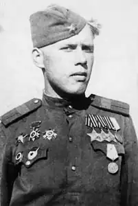 Виктор Сергеевич Иванов в 1945 году