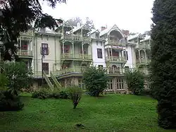 Здания курорта в Ивонич -Здруй