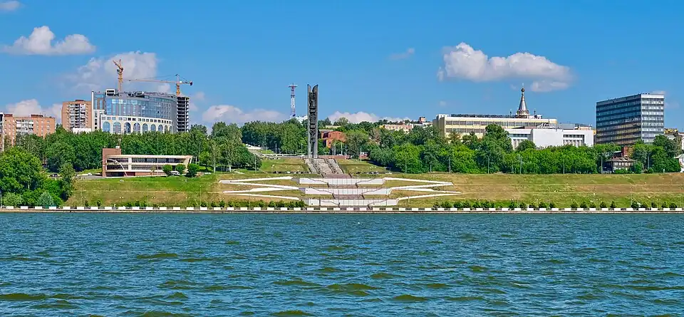 Вид на Набережную зодчего Дудина