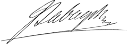 Изображение автографа