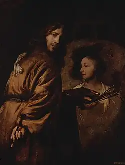 Автопортрет, 1670-1675. Масло, холст. 125 × 95 см. Санкт-Петербург, Эрмитаж.