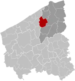 Расположение муниципалитета на карте провинции