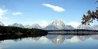 Вид на озеро с восточного берега летом 2011 г.