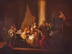 Обрезание Иисуса. 1635. Дерево, масло. Музей изобразительных искусств, Будапешт