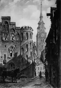 Реконструкция бывшей церкви Иакова. 1862 (не сохранилась)