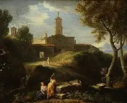 Римские здания. Между 1677 и 1749 гг. Холст, масло. Фитцуильям музей, Кембридж