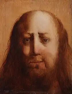 Голова Иисуса. Между 1630 и 1640. Дерево, масло. Agnes Etherington Art Centre, Онтарио, Канада