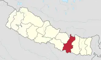 Джанакпур на карте