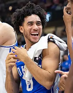 Маккейн в составе «Дьюка» в 2023 году