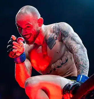 Силва после победы над Брайсом Митчеллом на UFC 314 в Майами