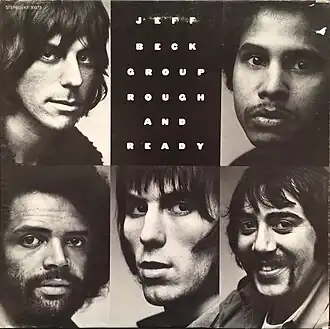Обложка альбома The Jeff Beck Group «Rough and Ready» (1971)