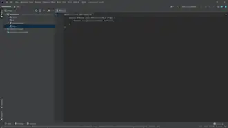 Скриншот программы IntelliJ IDEA