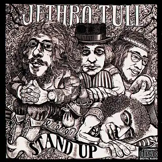 Обложка альбома Jethro Tull «Stand Up» (1969)