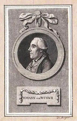 Гравюра авторства Даниэля Бергера[англ.]*