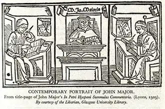 Портрет Джона Мейджора на обложке одного из его трудов