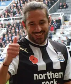 В игре за «Ньюкасл Юнайтед» в 2011 году