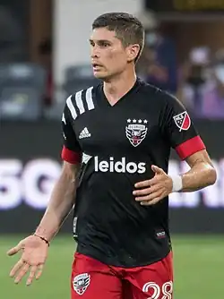 Мора в составе клуба «Ди Си Юнайтед» (23 мая 2021)