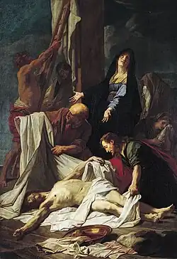 Снятие с креста. 1714. Холст, масло. Музей августинцев, Тулуза