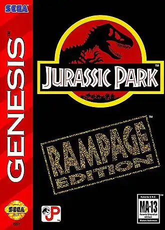 Обложка североамериканского издания игры